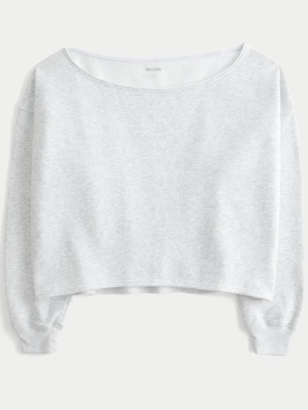Hollister Feel Good Easy Off-the-Shoulder Sweatshirt Womens